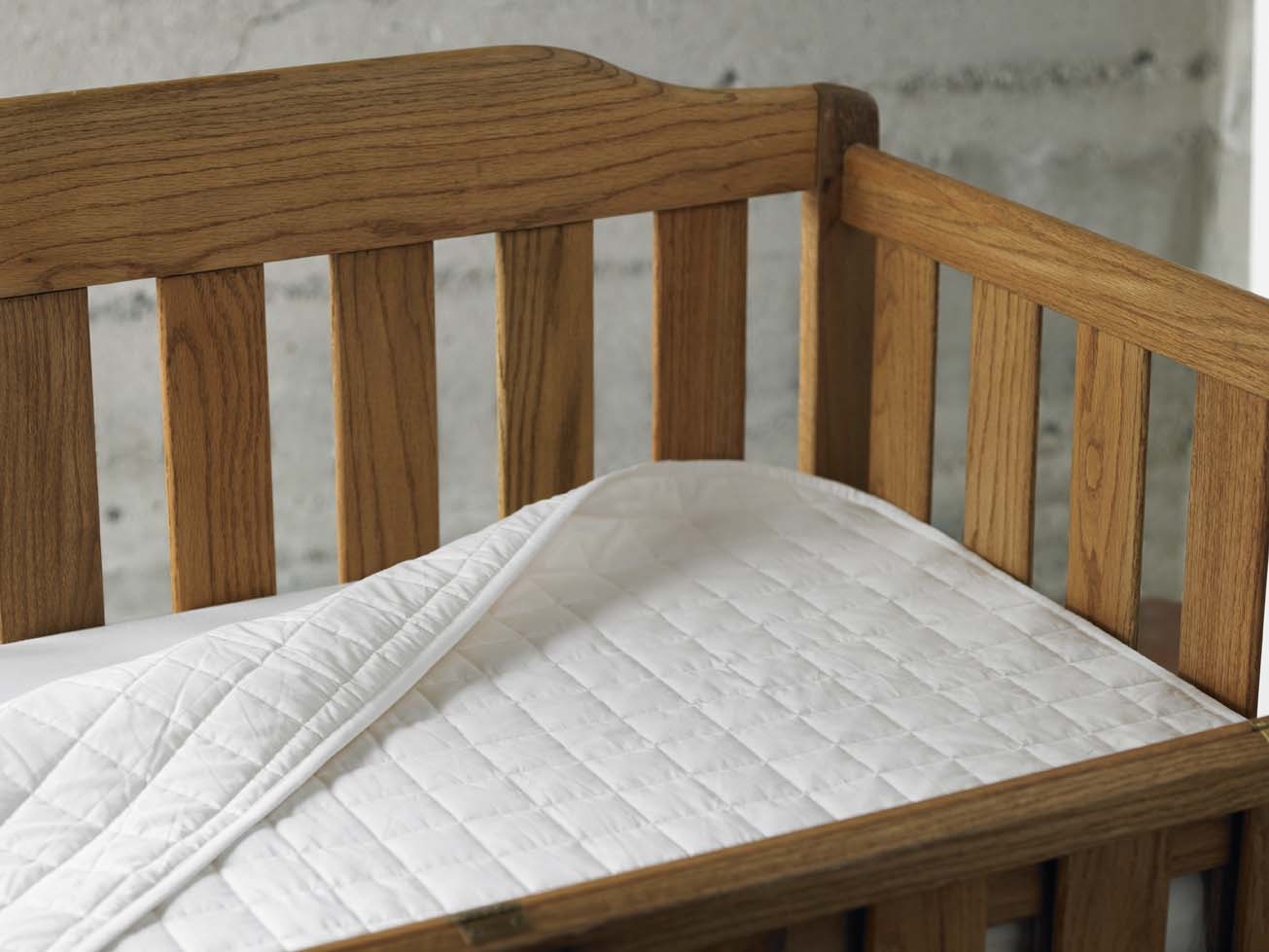 lands end crib mattress pad