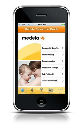 Medela iPhone App