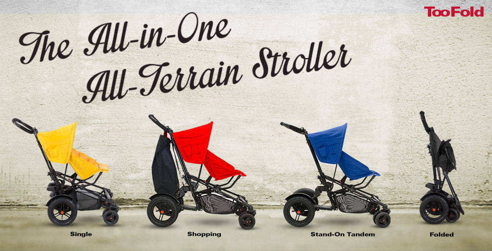 all terrain sit and stand stroller