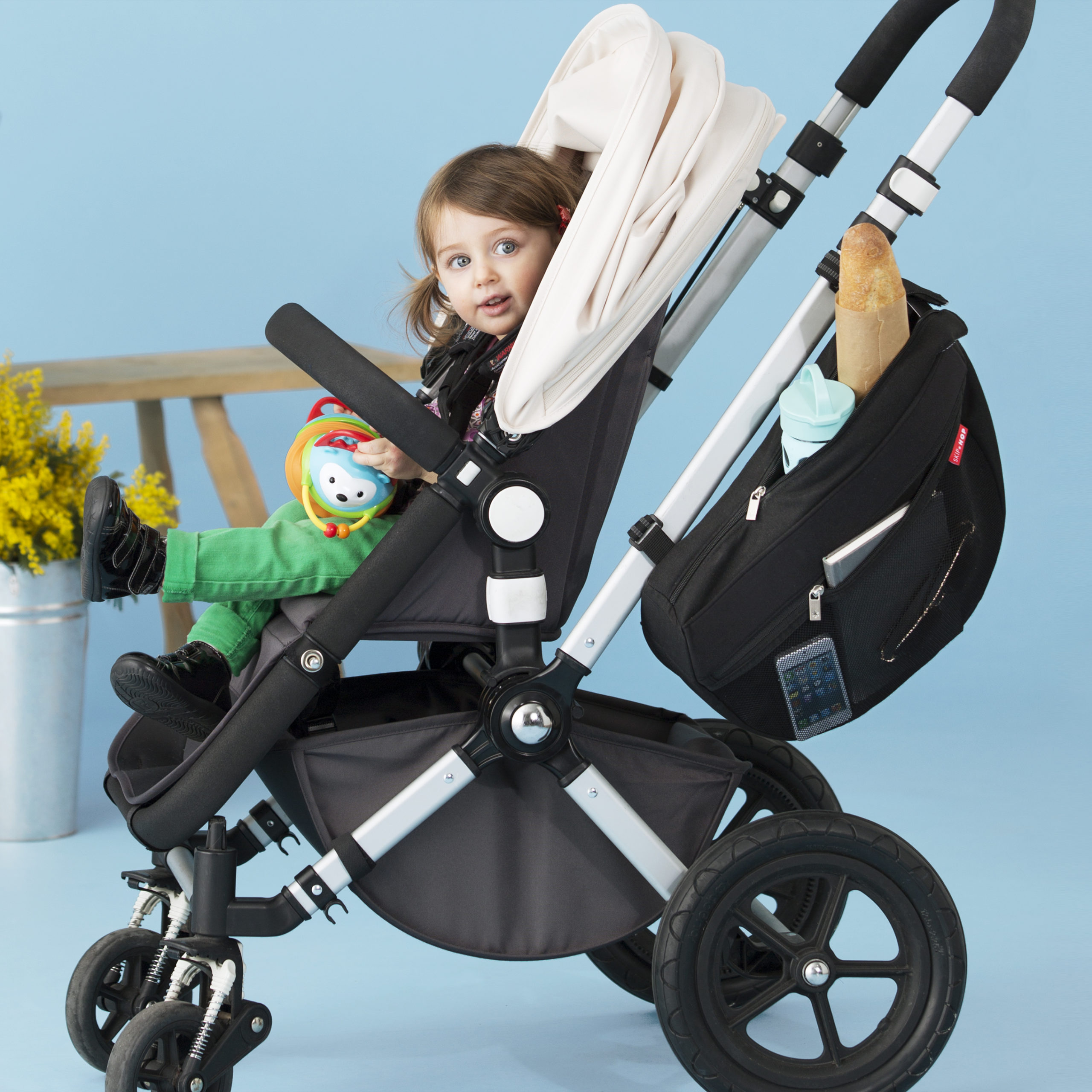 skip hop stroller saddle bag