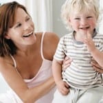 Mom and son