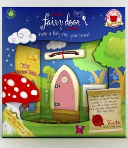 Irish Fairy Door - Pink Arched