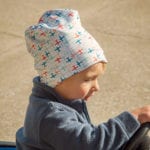 Slouchy beanie for baby