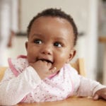 baby eating