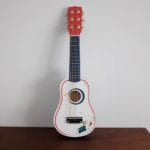wooden toy guitar