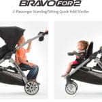 Chicco double stroller