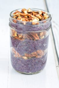 Blueberry Pie Chia Parfait